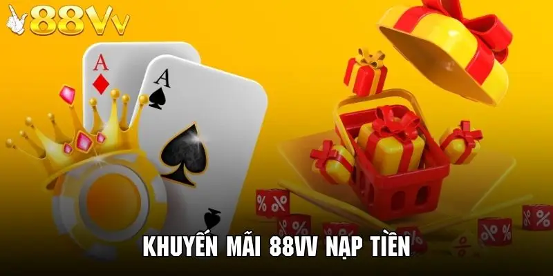 Ưu đãi dành cho khách hàng khi giao dịch nạp tiền trên cổng game 88vv