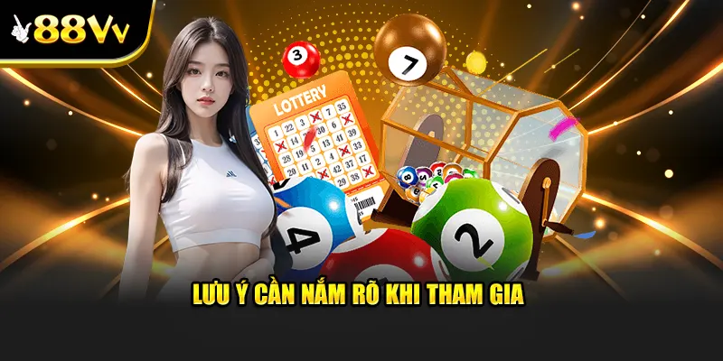 Chú ý cần nắm rõ thông tin khi tham gia chơi lô xiên 88VV